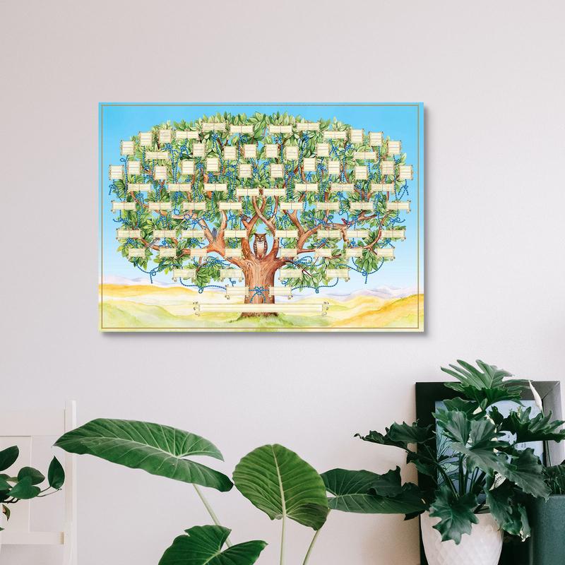 Fillable Family Tree Chart 6 G - Family Tree Print ulasan dan harga