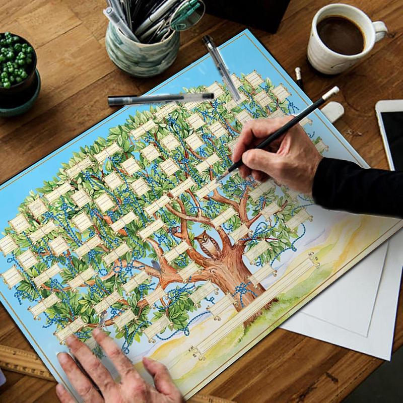 Fillable Family Tree Chart 6 G - Family Tree Print ulasan dan harga
