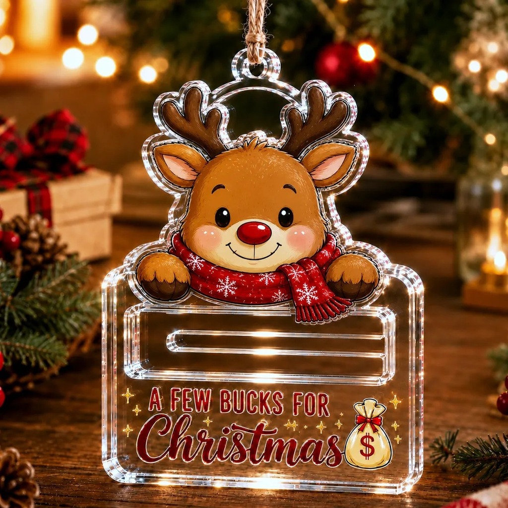 Holiday Cash Gift Ornament Ame - Family Tree Print ulasan dan harga