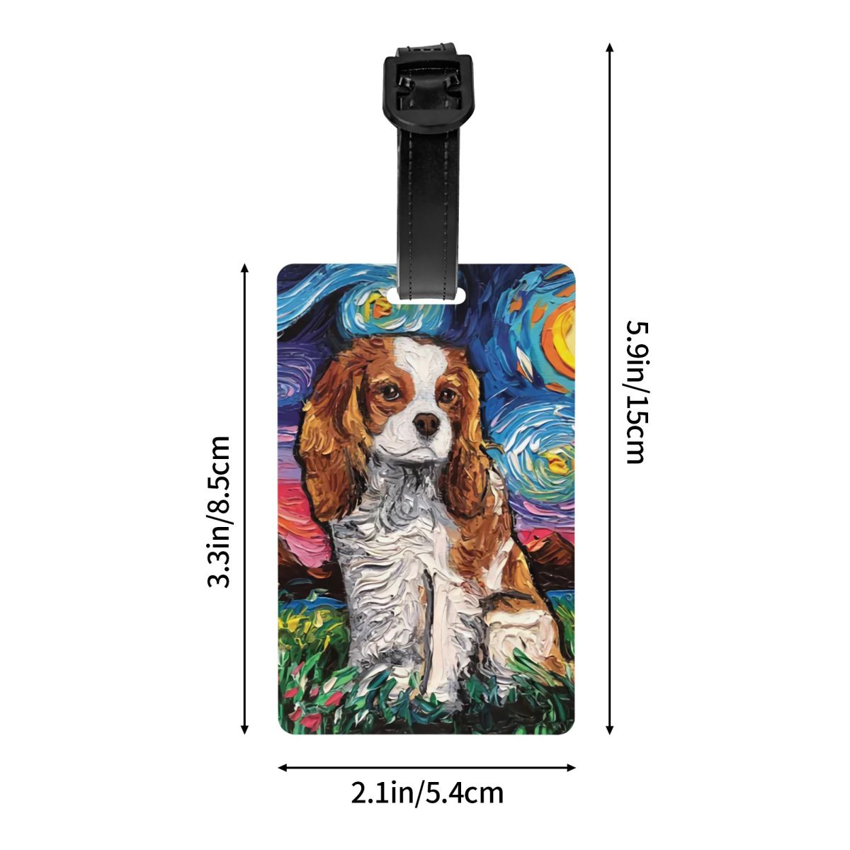 Custom Cavalier King Charles S - Pet Portrait Custom ulasan dan harga