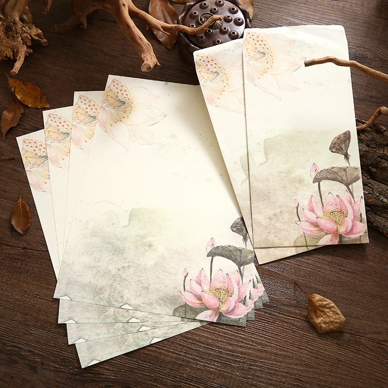 Chinese Style Letter Paper & E - Wax Seal Letter Kit ulasan dan harga