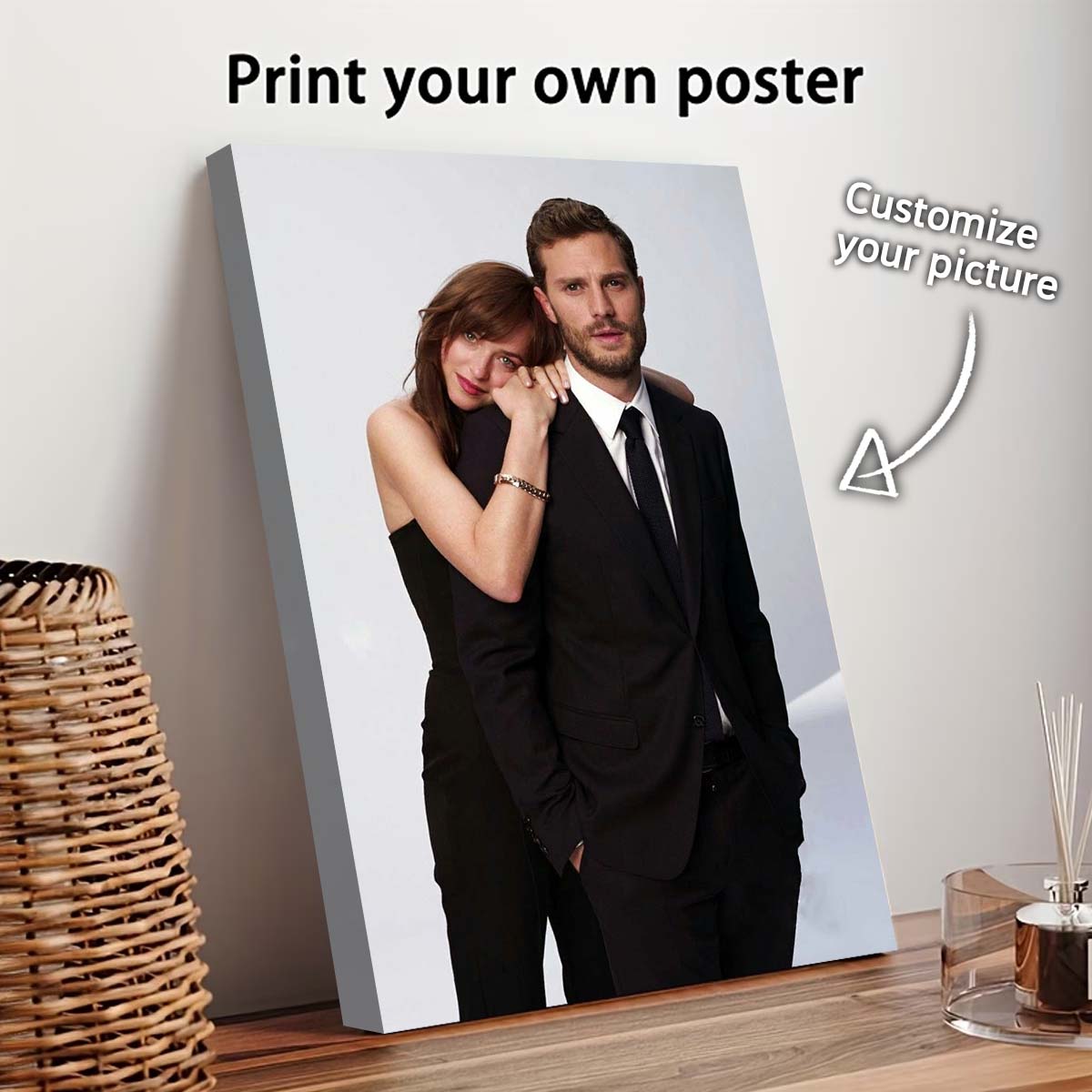 Custom Print Canvas Painting F - Custom Map Poster ulasan dan harga