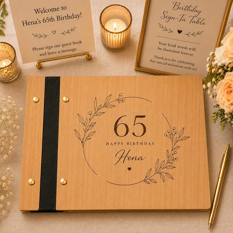 Custom 50th 60th 70th Birthday - Custom Photo Book ulasan dan harga