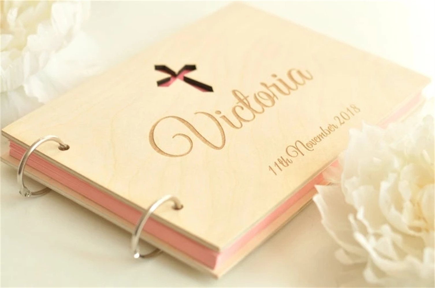 Customize Any Text Cross Wood  - Custom Photo Book ulasan dan harga