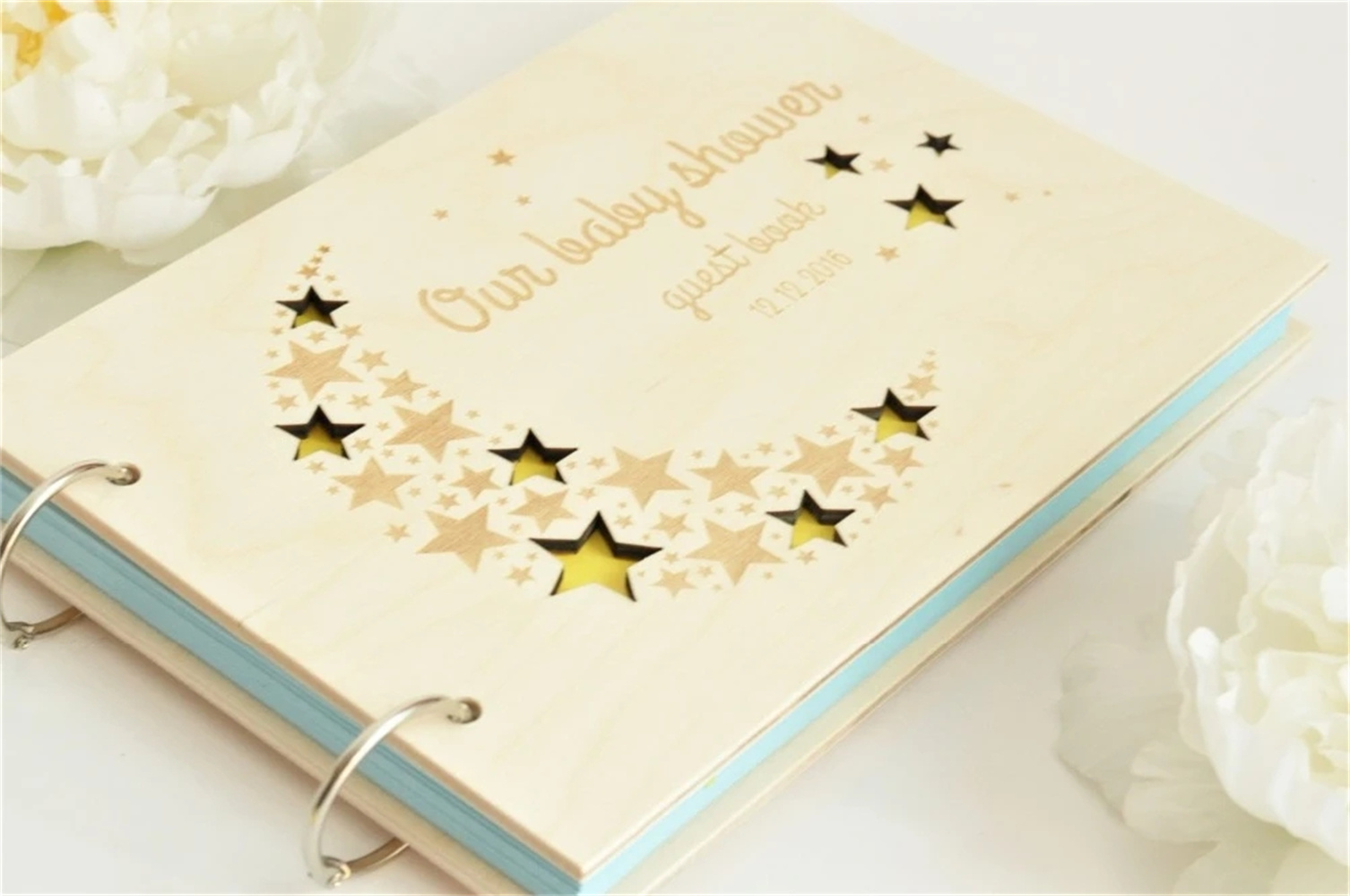Customize Any Text Cross Wood  - Custom Photo Book ulasan dan harga