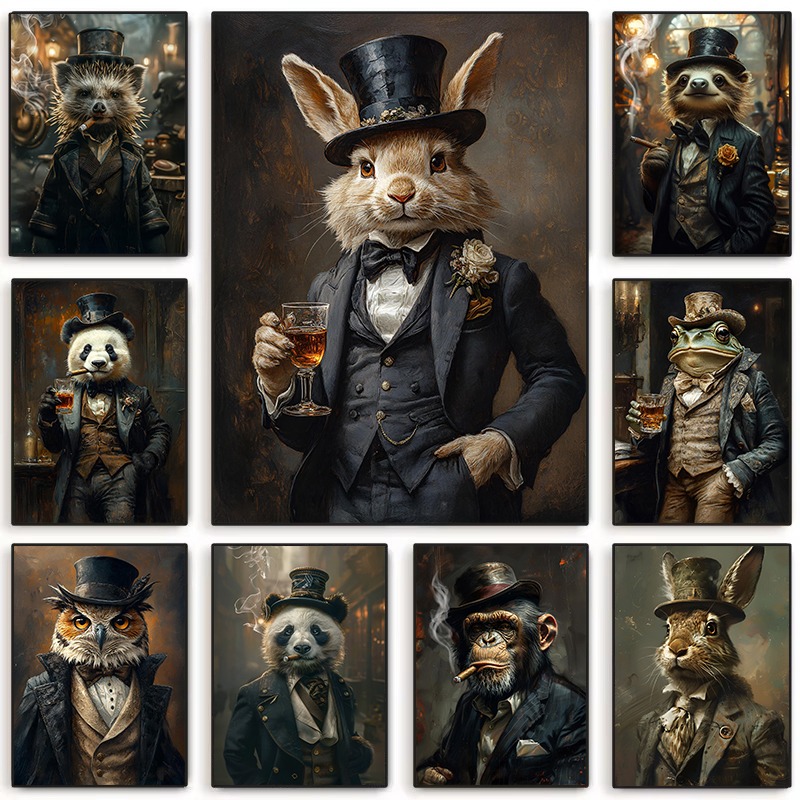 Renaissance Animal Portraits C - Pet Portrait Custom ulasan dan harga